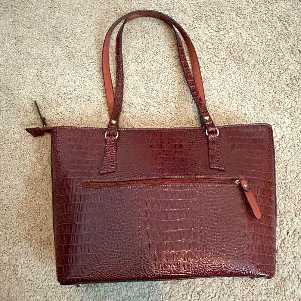 NEW Textured Brown Tan Purse Shoulder Bag
